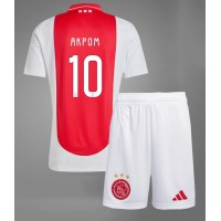 Dječji Nogometni Dres Ajax Chuba Akpom #10 Domaci 2024-25 Kratak Rukav (+ Kratke hlače)